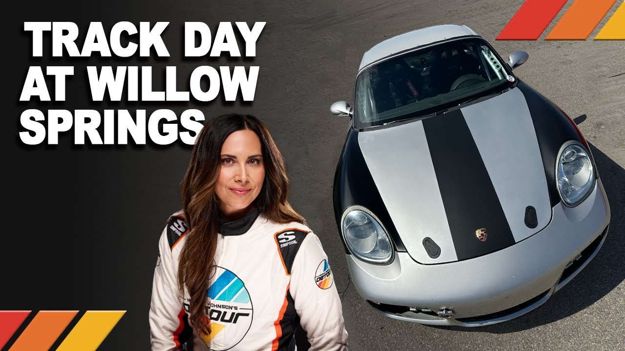 Full Session on Track in My Porsche Boxster at Willow Springs on Big Willow