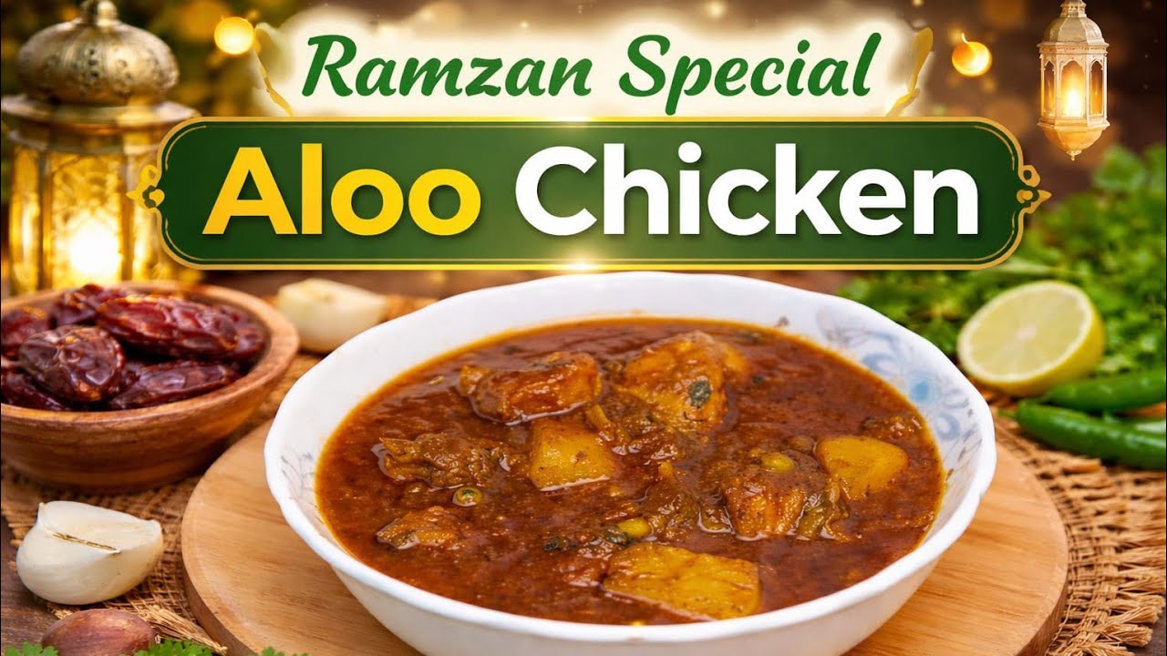 Aloo Chicken Shorba | Traditional Aloo Chicken Recipe 