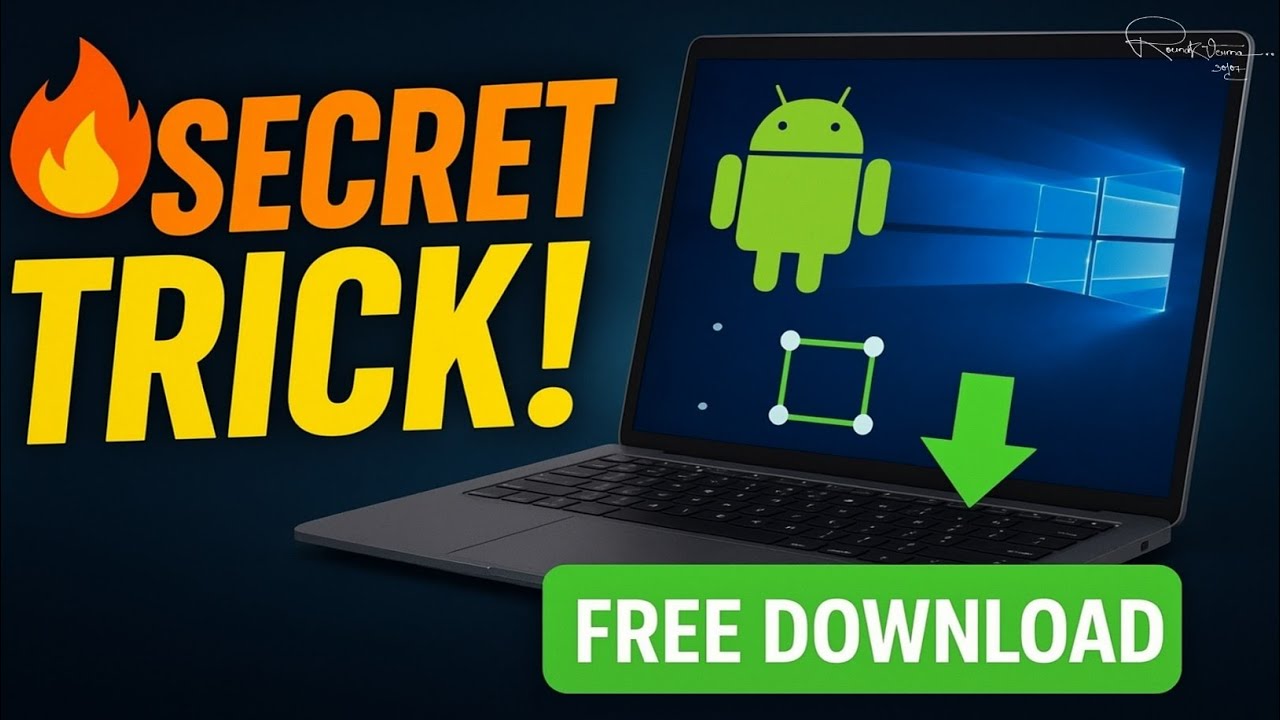 🔥 Secret Trick to Get Android Pattern Lock on Any Windows Laptop (Free Download)