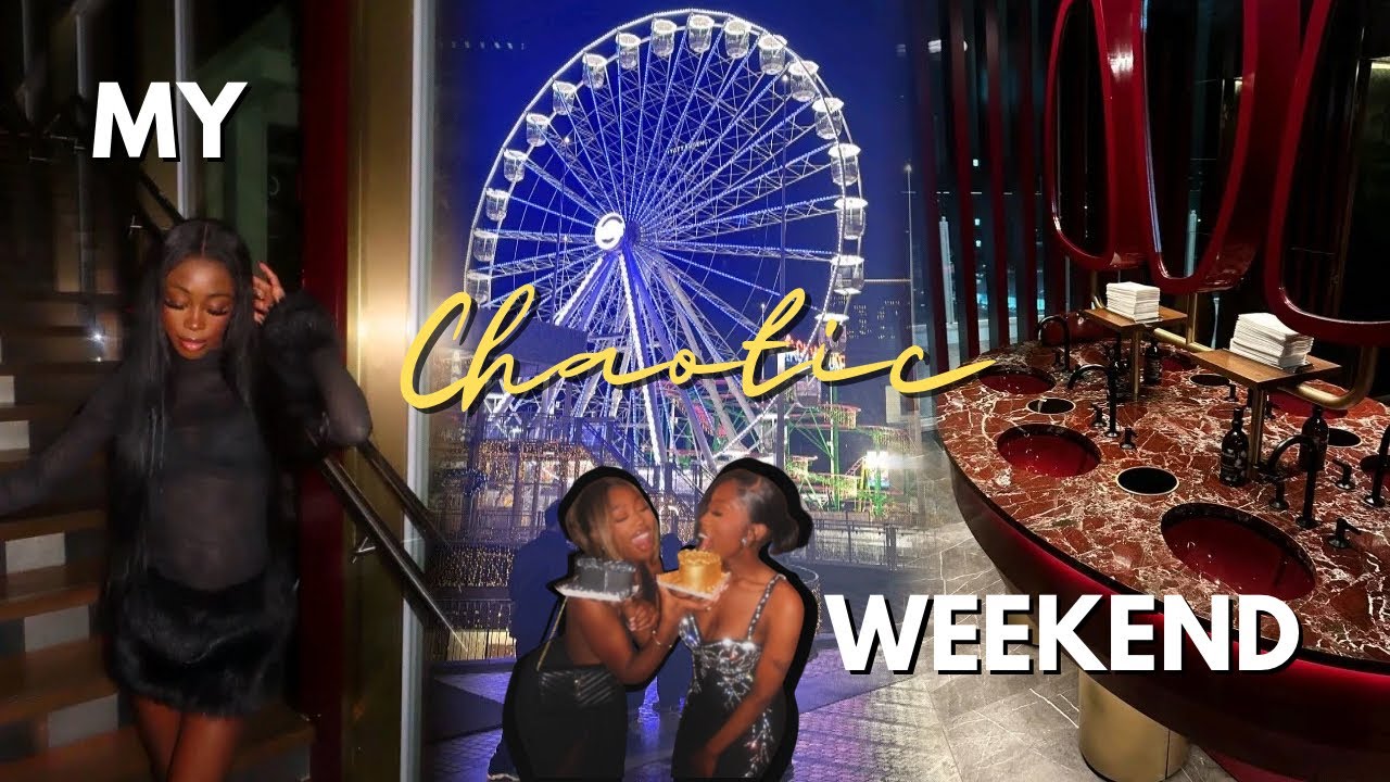 WEEKEND VLOG🍂| A&K Turn 22, Christmas Market, Games Night, Eating Out🖤