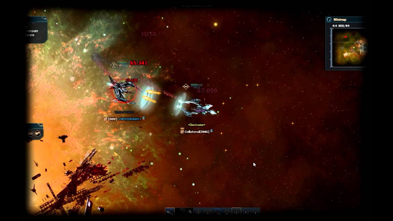 Darkorbit 1 vs 1 with Speedfight