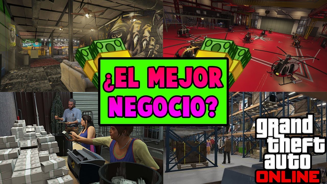 GTA Online 2022 - De POBRE a MILLONARIO - ¿En Que NEGOCIO INVERTIR? - TOP 5 Mejores INVERSIONES!