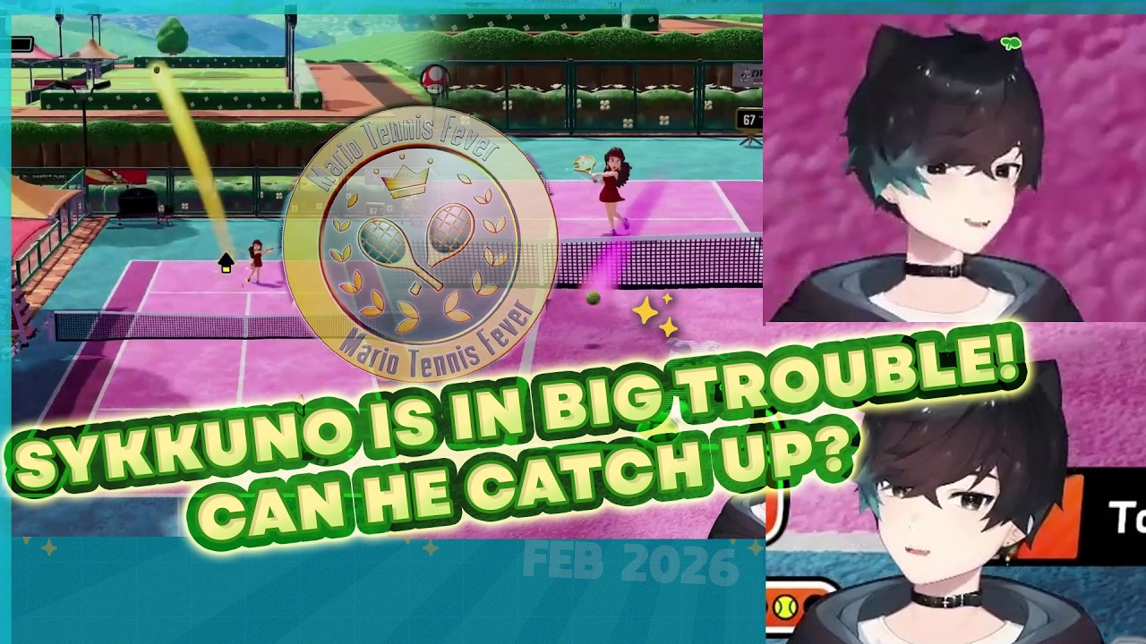 Sykkuno is IN BIG TROUBLE matching with this SKILLED tennis player Pauline! Can he CATCH UP?