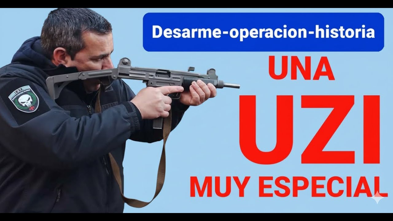 Un subfusil UZI muy curioso, enterate de todo en este video. Detalles nunca vistos en YouTube