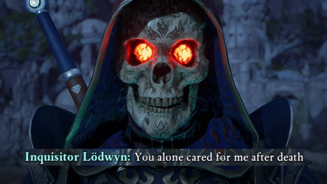 L&ouml;dwyn remembers Romance with Envoy - Companions React | Avowed