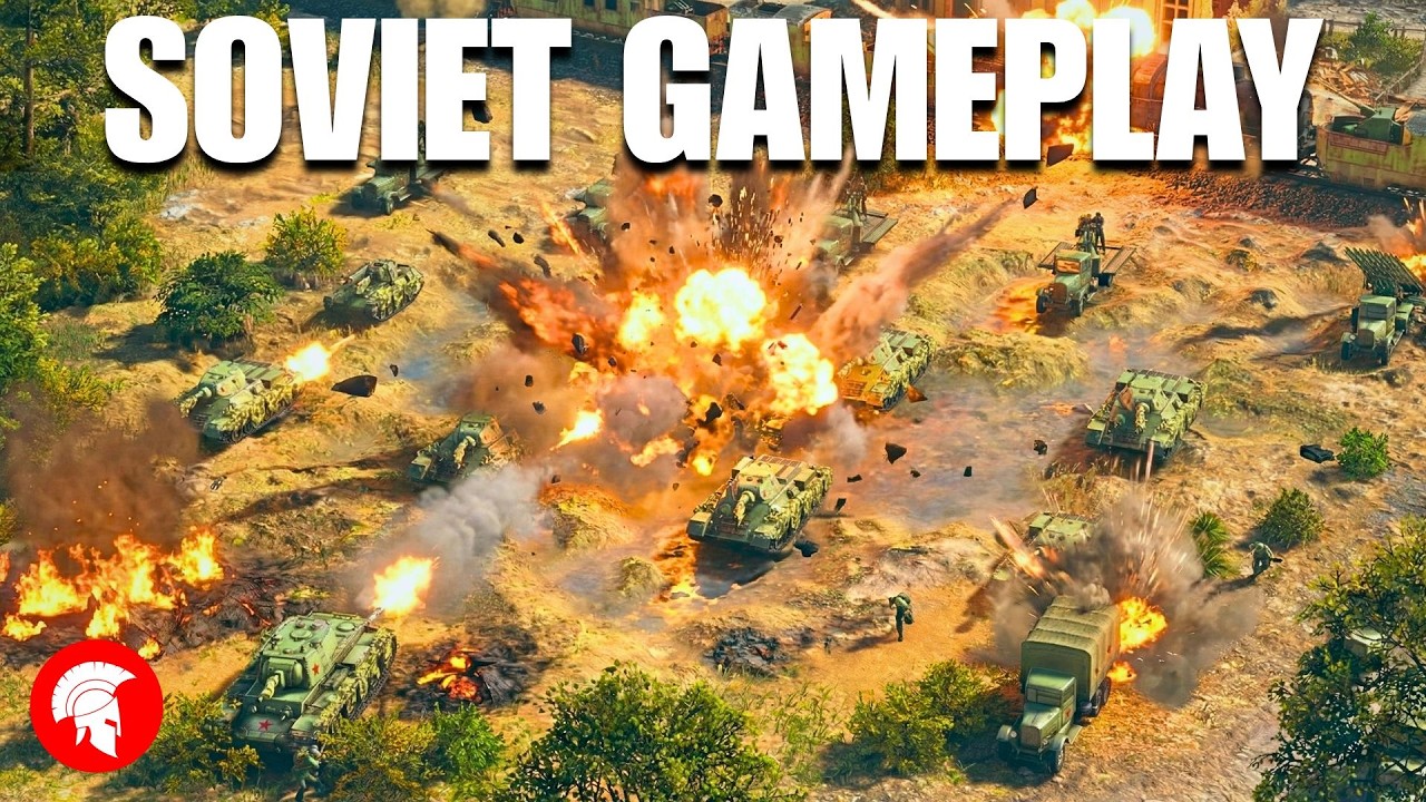 Sudden Strike 5 - Soviet Gameplay