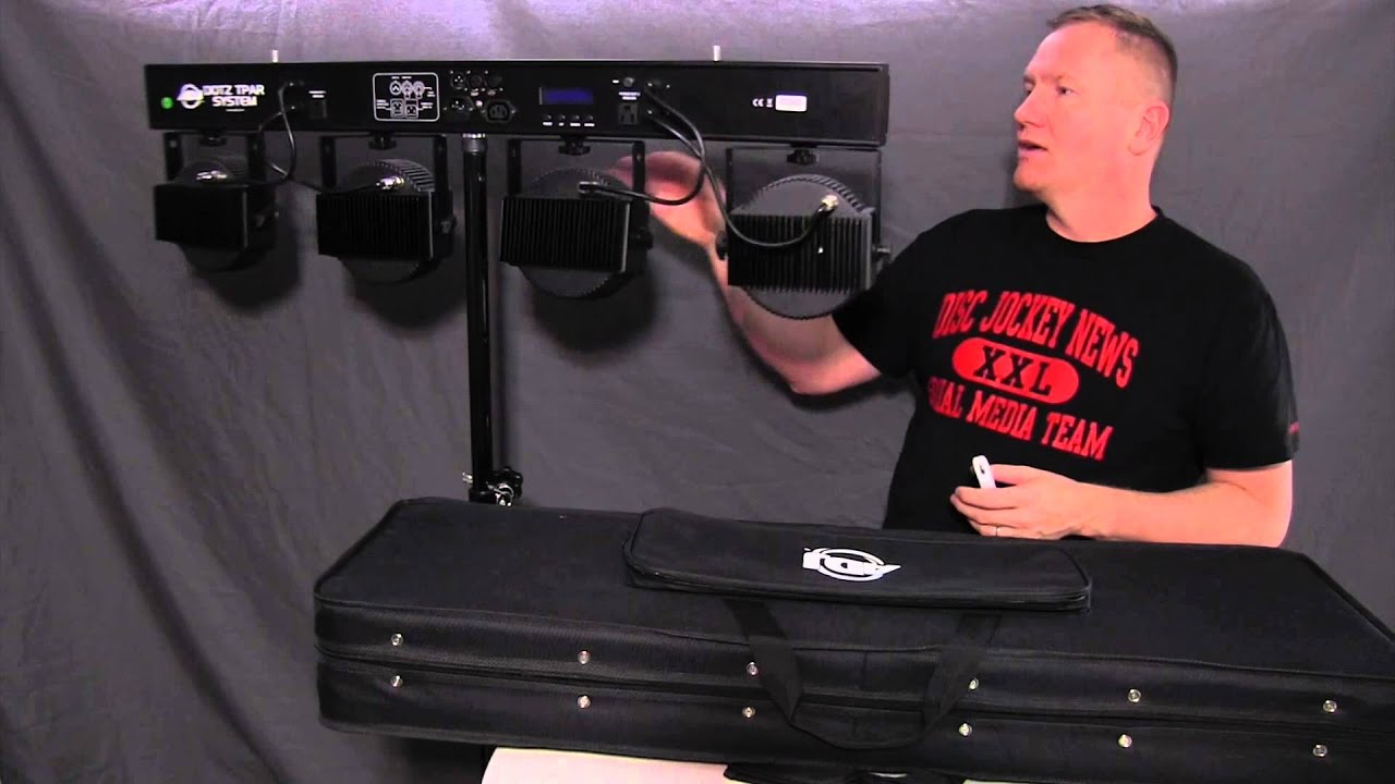 ADJ Dotz TPar System: By John Young of the Disc Jockey News #americandj