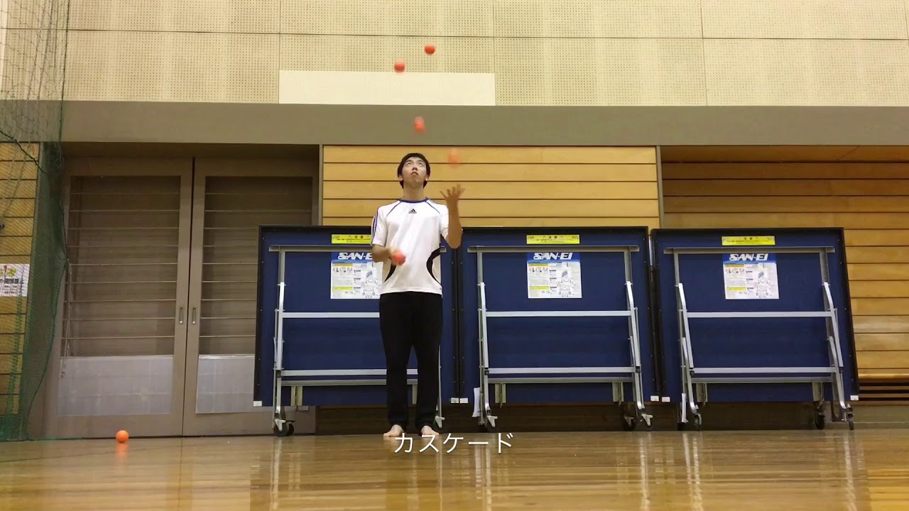 ジャグリング 5ボール 技集 5balls juggling