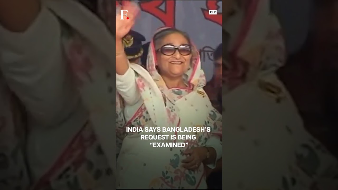India Responds to Bangladesh&rsquo;s Request for Sheikh Hasina&rsquo;s Extradition | Subscribe to Firstpost|N18G