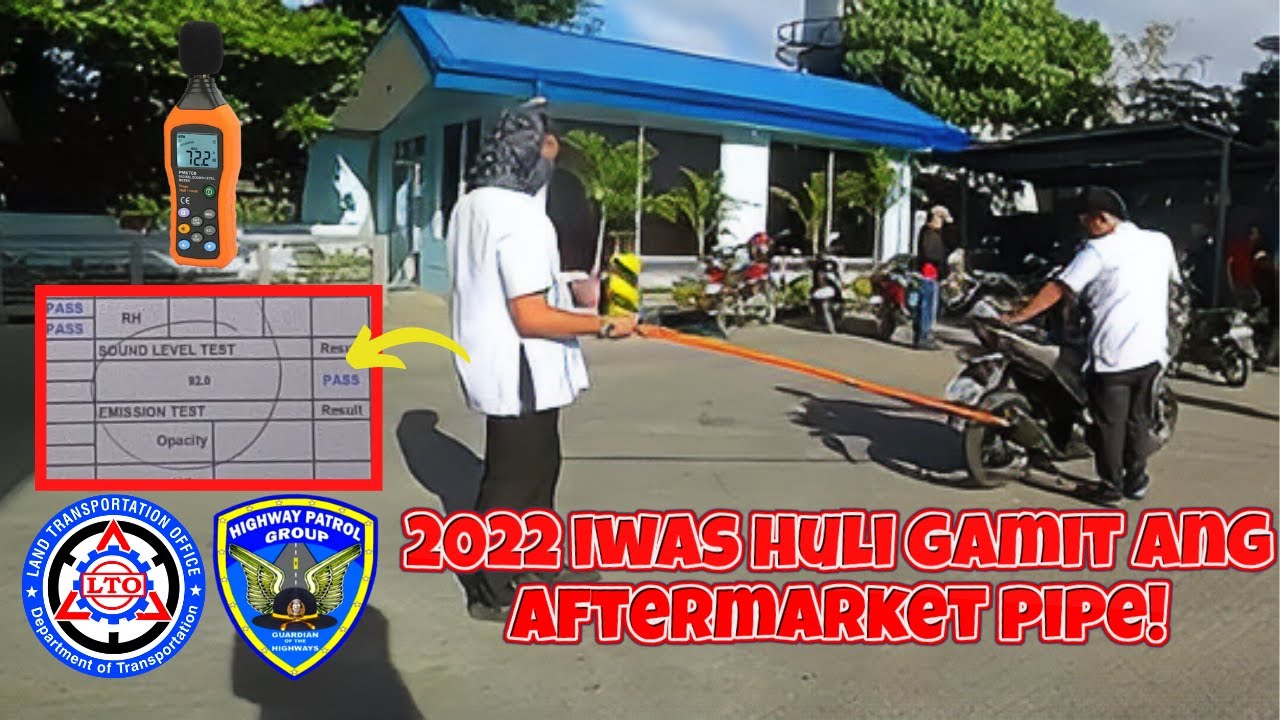 NEW STEPS on how to Register your Aftermarket Pipe at LTO 2022