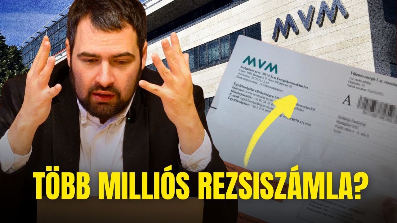 Milliós rezsi számlák és milliós giga bónuszok az MVM-nél - így húzza le a népet az állami gigacég!