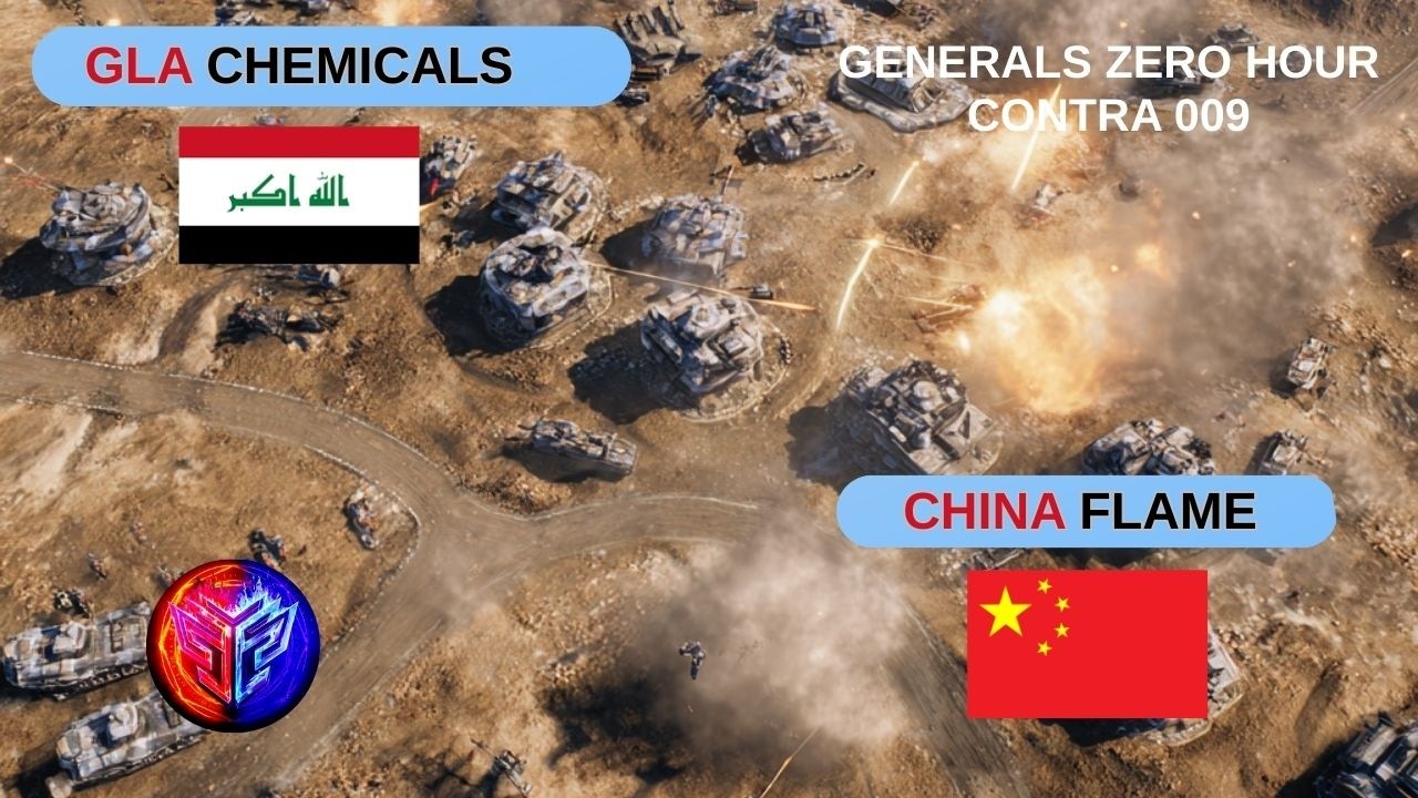 CHAOS vs FIRE 🔥 | GLA CHEMICALS  vs CHINA FLAME WEAPONS