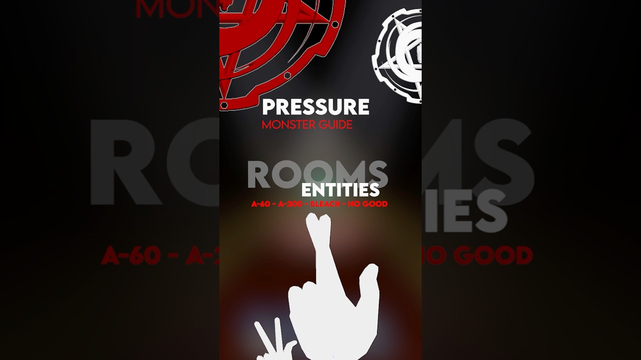 Rooms Entities - Pressure Monster Guide #roblox #pressure #sajambi