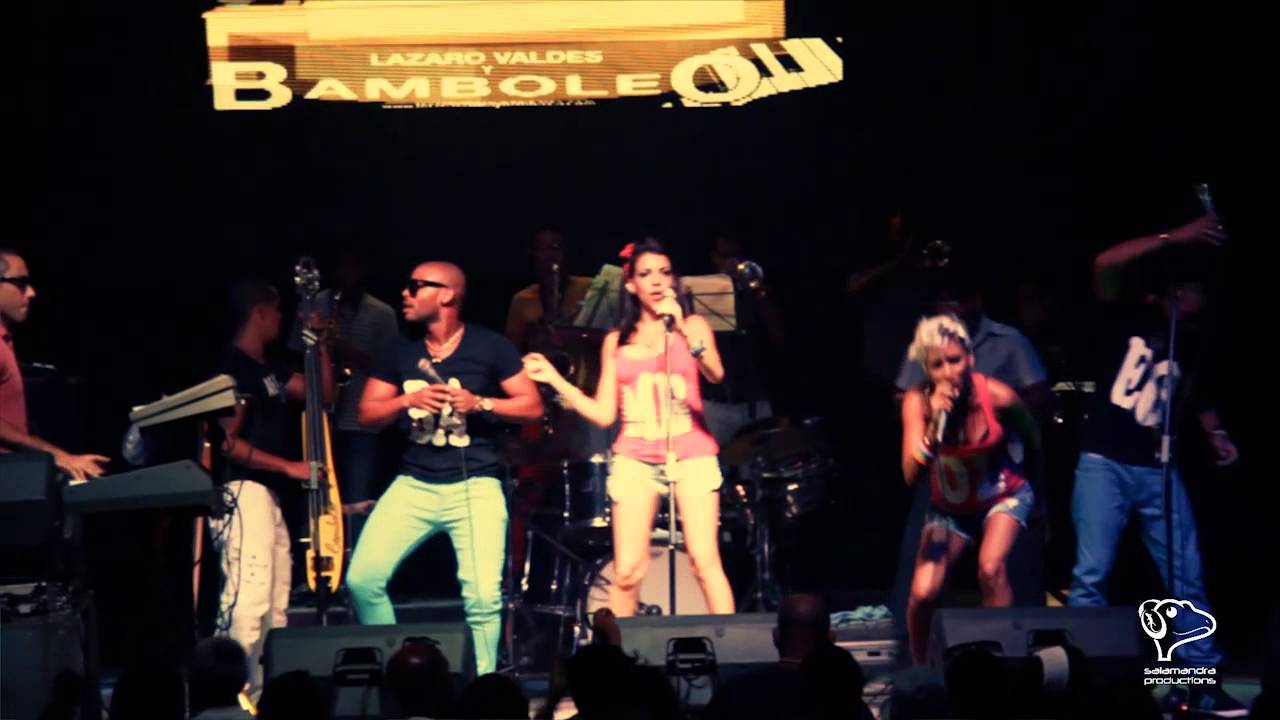 Lazaro valdes y BAMBOLEO (cuba) Live casa de la musica de miramar (caramelo con picante)