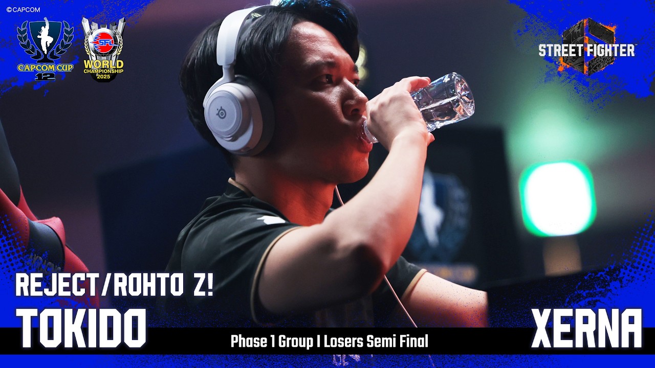 REJECT/ROHTO Z!｜ときど（ケン/C）vs XERNA（舞/C）「PHASE 1 GROUP I LOSERS SEMI FINAL」【CAPCOM CUP 12】
