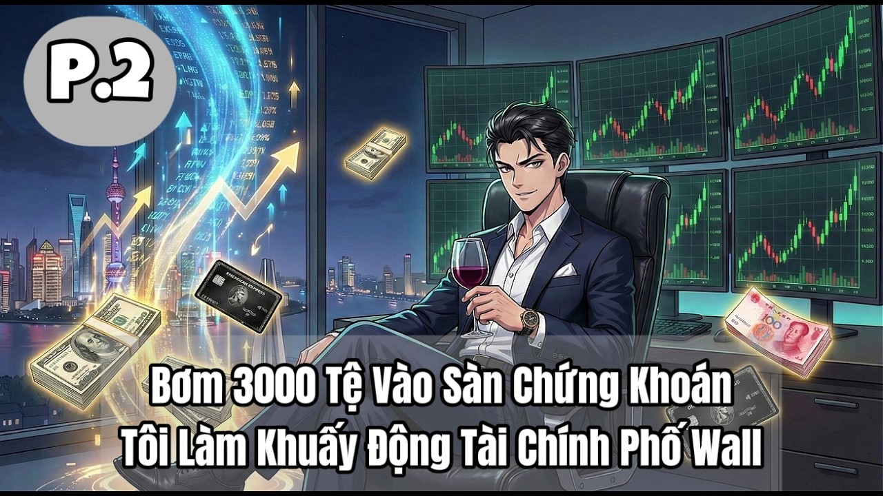 Bơm 3000 Tệ Vào Sàn Chứng Khoán, Tôi Làm Khuấy Động Tài Chính Phố Wall | P2
