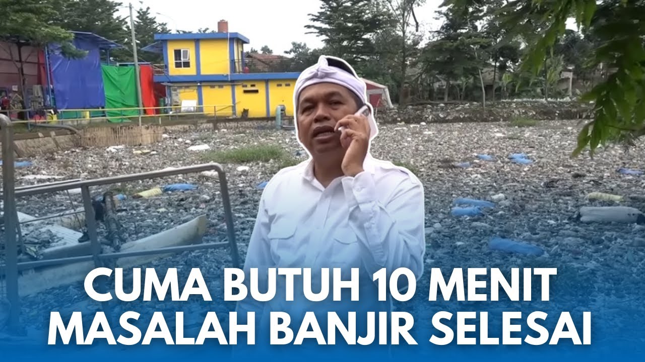 KANG DEDI TURUN GUNUNG! Kang Dedi Selesaikan Masalah Banjir Langganan Di Kabupaten Bandung