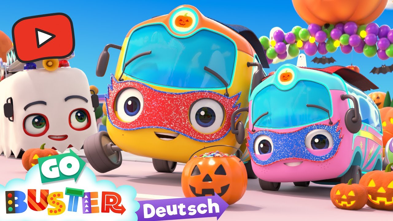 Buster’s Big Halloween Adventure! | Go Buster - Gruselige Halloween-Geschichten für Kinder