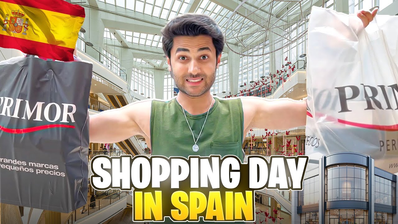 SPAIN MAI SHOPPING KI | GIFT BE MILA  🎁 | MALAGA SPAIN #trending