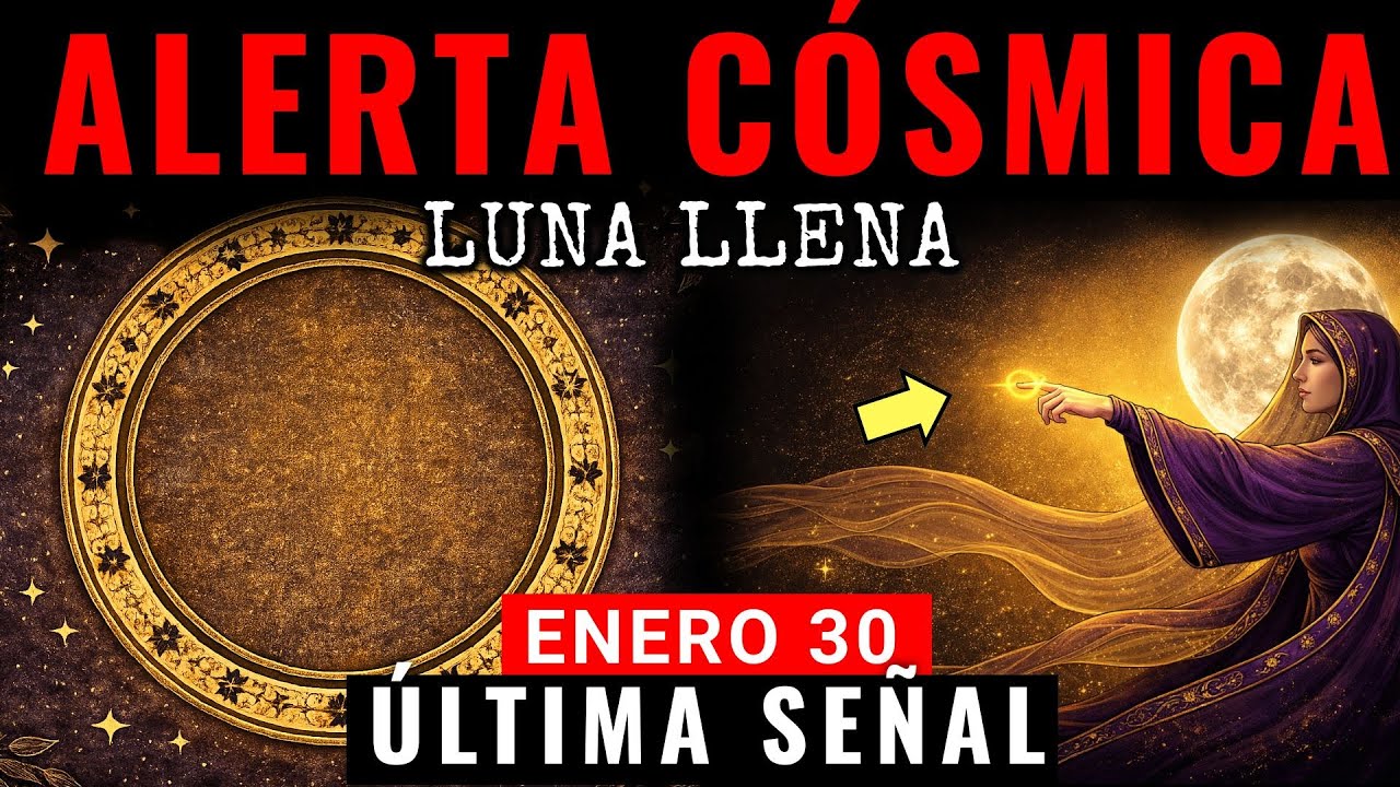 ¡ATENCIÓN! ¡LUNA LLENA INMINENTE! 30 de enero  ¡El UNIVERSO activa el cambio final!