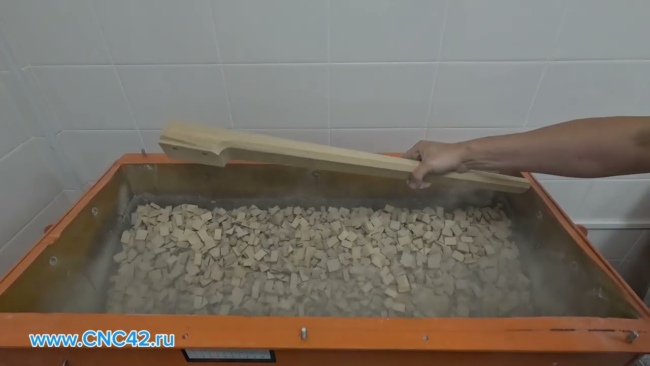 Галтовка заготовок из дерева