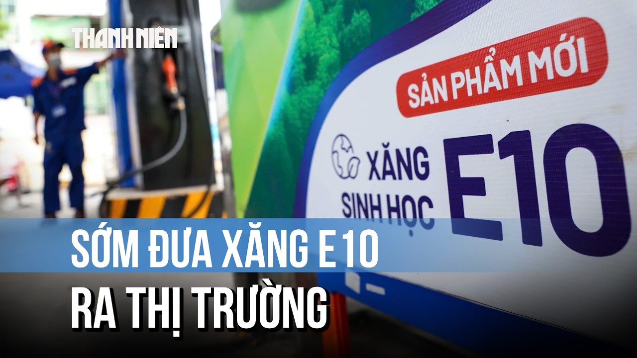 Sớm đưa xăng sinh học E10 ra thị trường để giảm áp lực nguồn cung xăng dầu