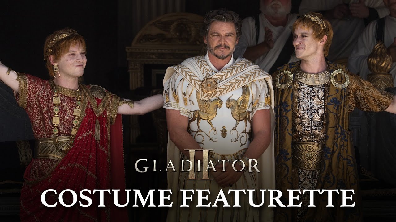 Costume Design of Gladiator II &ndash; Ridley Scott, Paul Mescal, Pedro Pascal, Denzel Washington