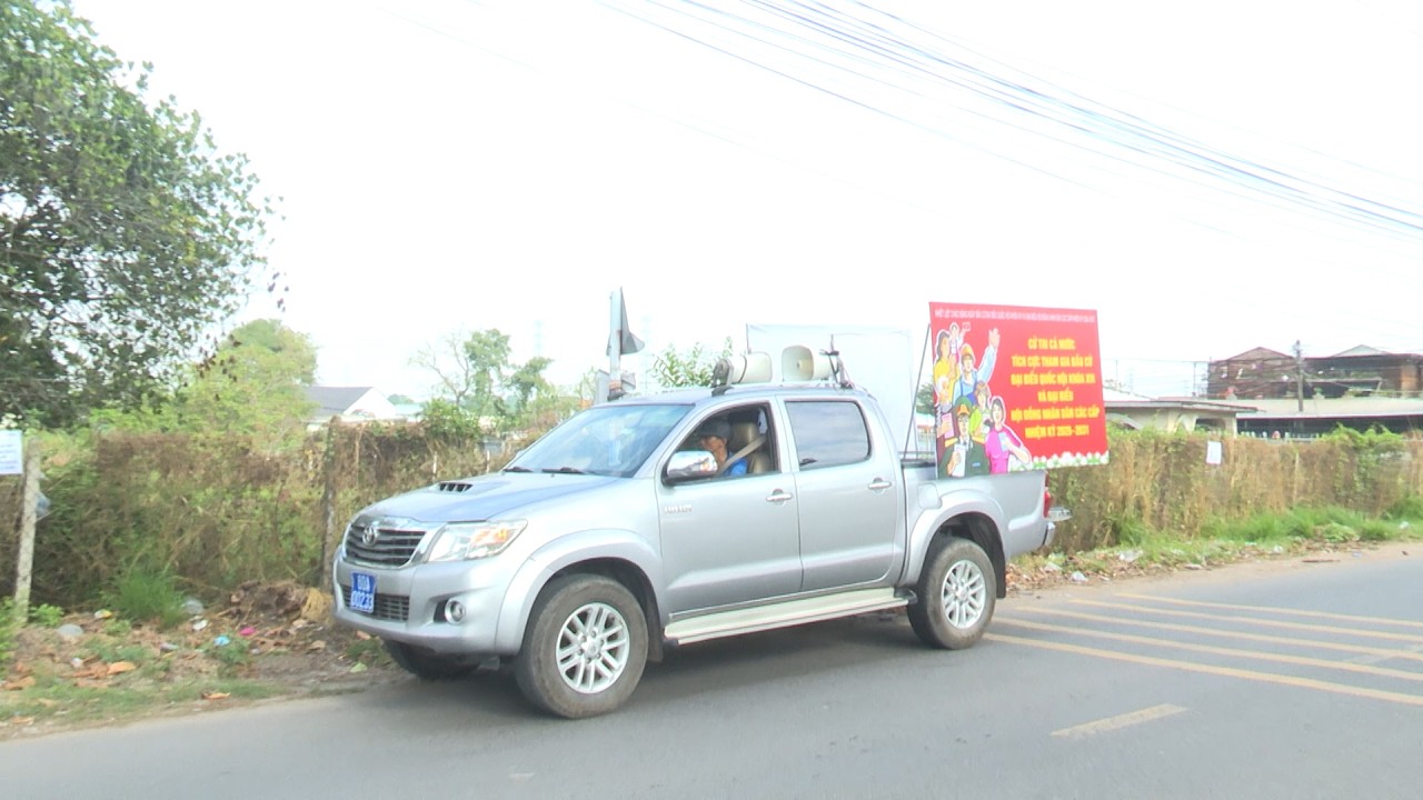 XÃ AN PHƯỚC TĂNG CƯỜNG TUYÊN TRUYỀN BẦU CỬ ĐẠI BIỂU QUỐC HỘI VÀ HĐND CÁC CẤP