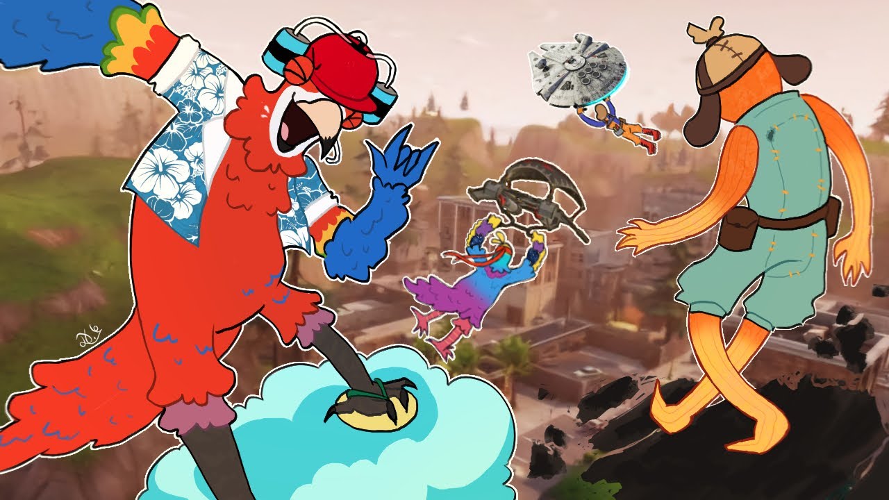 This squad will NEVER get a win at TILTED TOWERS!