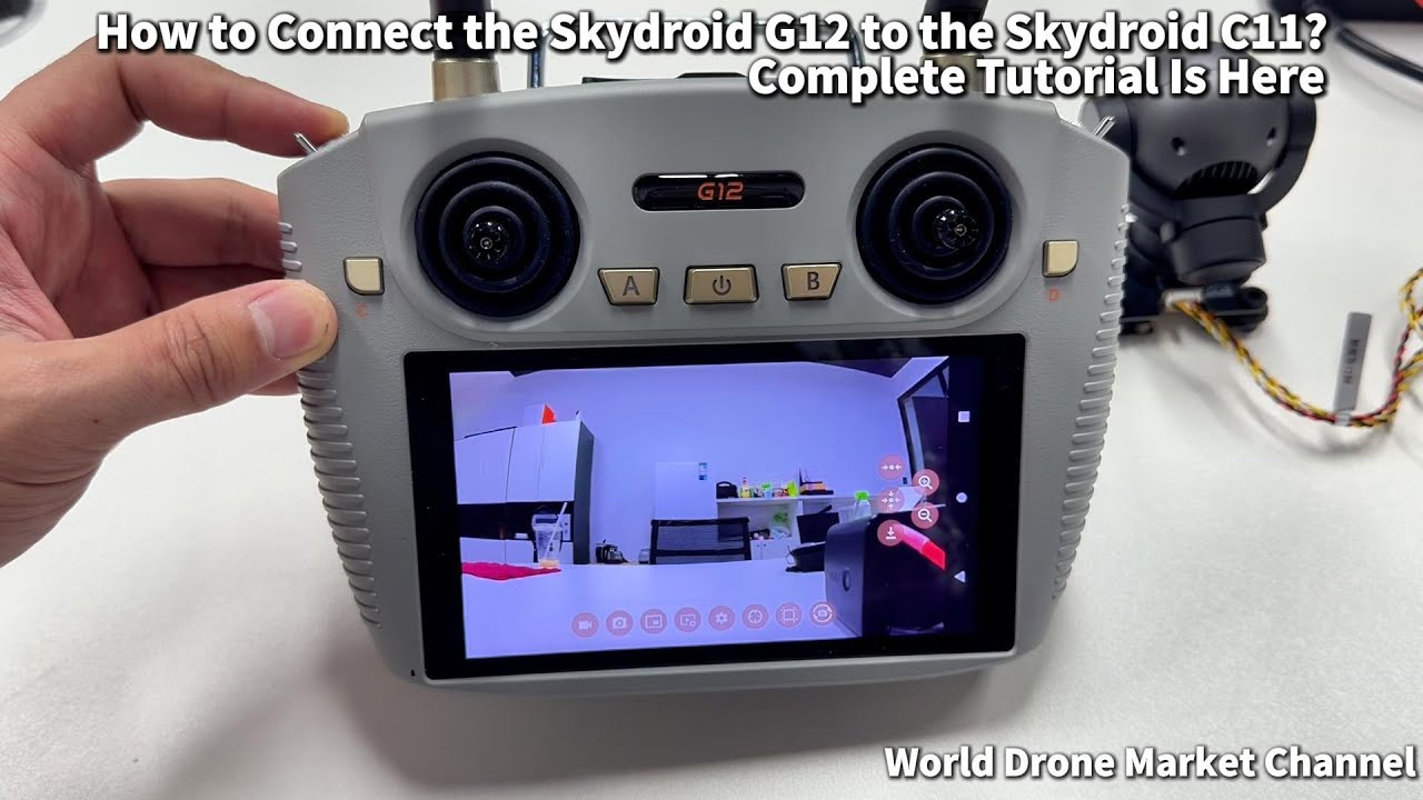 How to Connect the Skydroid G12 to the Skydroid C11? Complete Tutorial Is Here #skydroid #tutorial