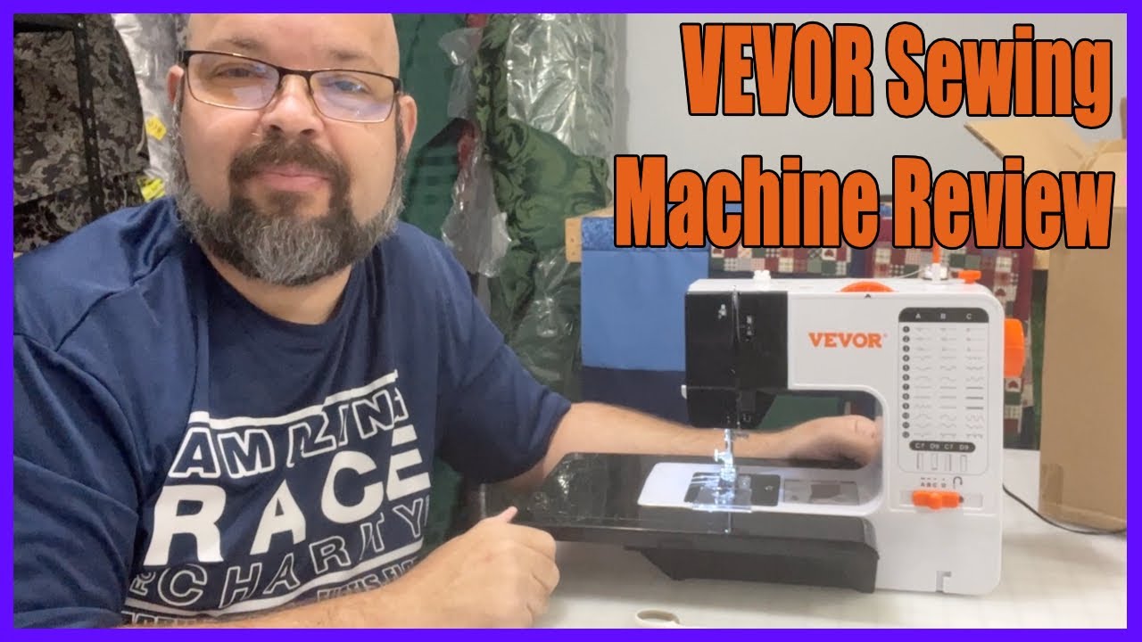ОБЗОР: Швейная машинка VEVOR (миниатюрная портативная машинка, но на самом деле мощная!)