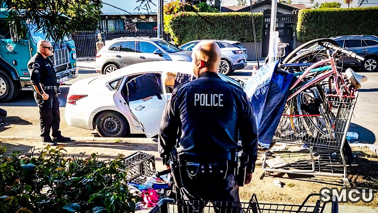 Venice Takes Action: Homeless Encampment Cleanup Underway on Lake Street