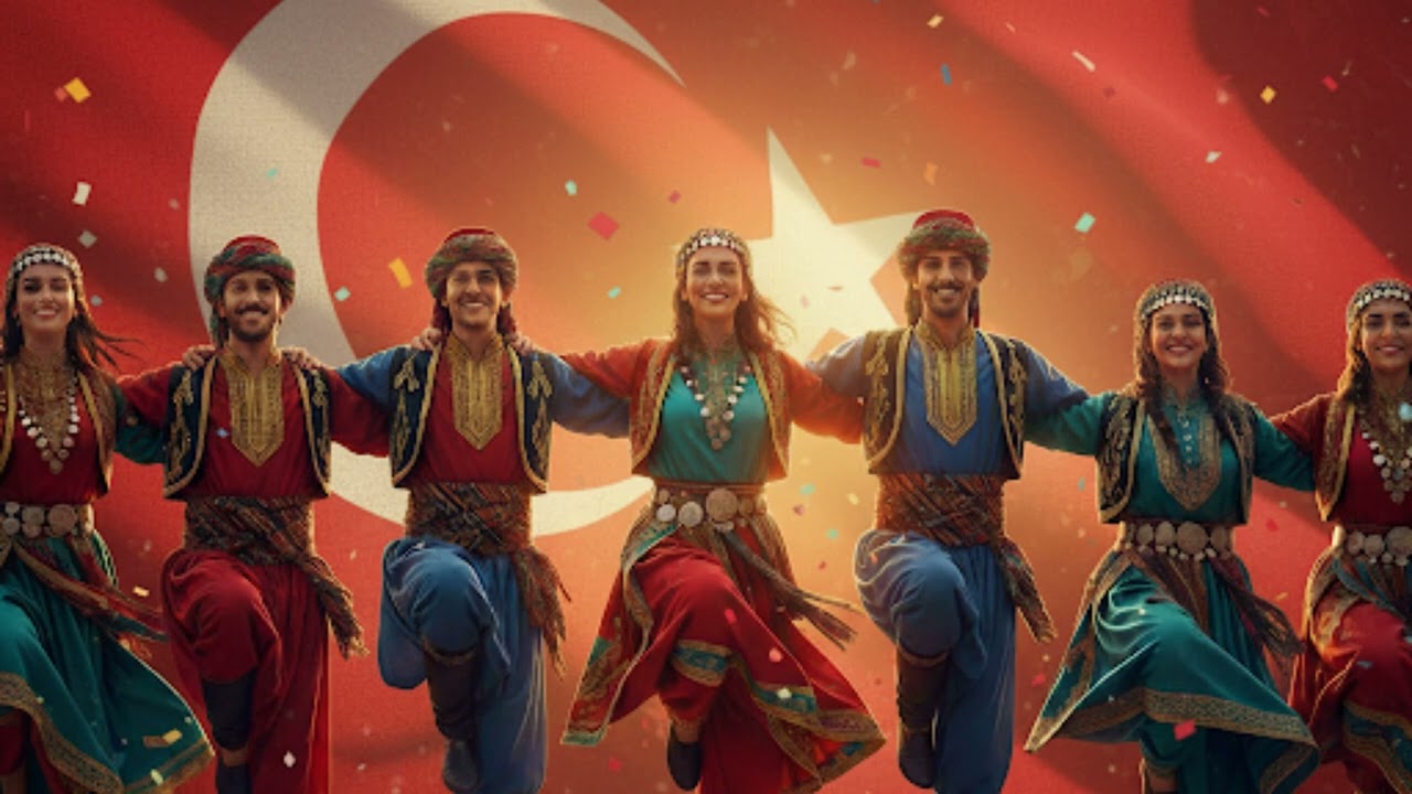 Türkiye’nin Renkleri ve Halay Coşkusu! 🇹🇷🎶