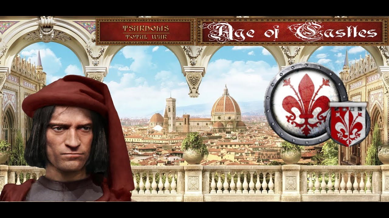 Medieval 2: Total War Tsardoms - Вторая Итальянская война 1499 год,     Age of Castles, Флоренция.