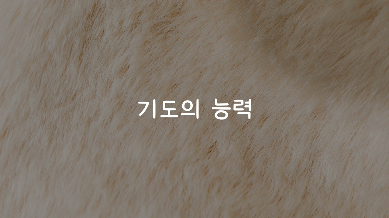 기도의 능력 | Power Through Prayer | 윤주용 목사 | 1시간 | 𝘝𝘰𝘤𝘢𝘭 𝘢𝘯𝘥 𝘗𝘪𝘢𝘯𝘰 𝘊𝘰𝘷𝘦𝘳