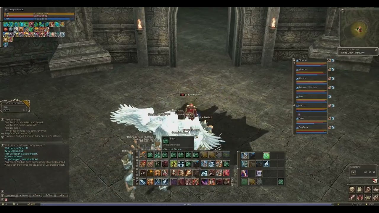 toi 7 quest baium lineage 2 classic club