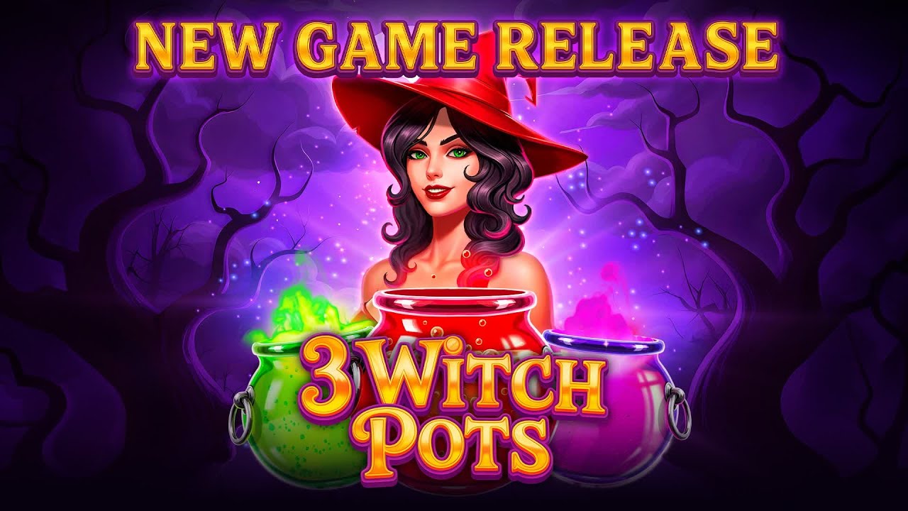 3 Witch Pots &mdash; Stir the Magic | New Slot from Endorphina | 2025 | Endorphina Games