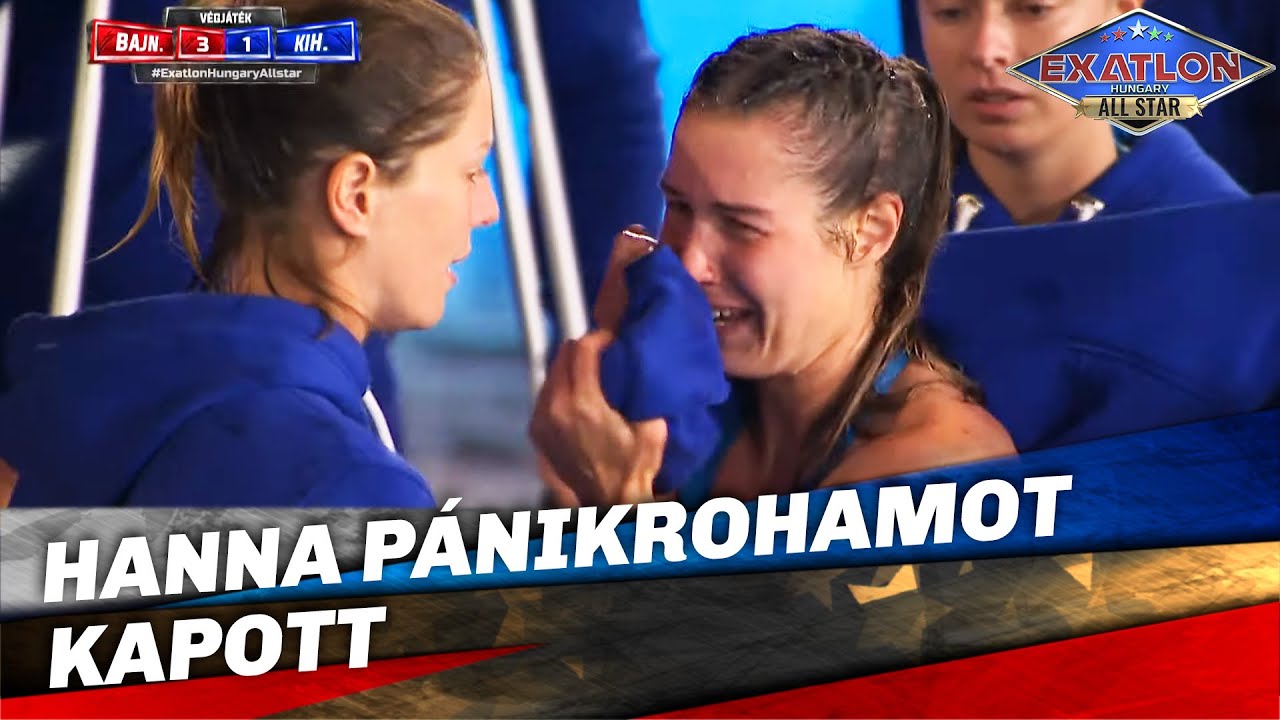 Hanna Pánikrohamot Kapott | Exatlon Hungary All Star | 4. Évad | 14. Adás