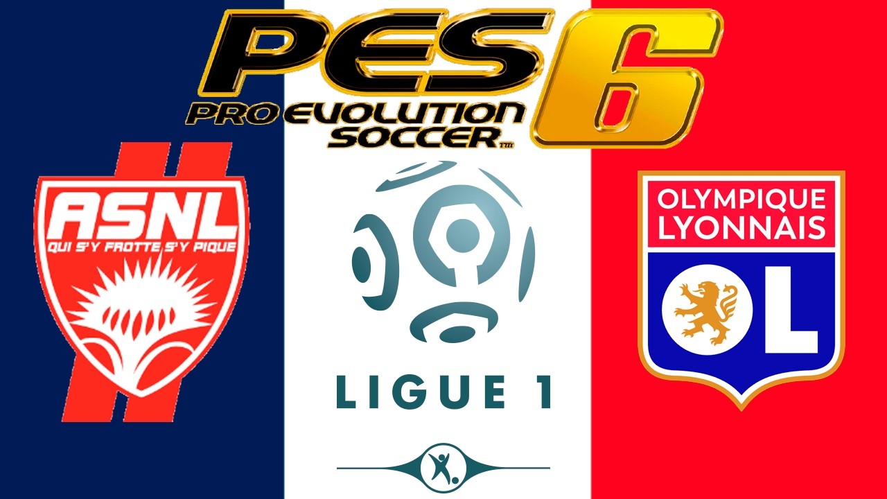 PES6  Nancy-Lorraine  X Olympique Lyonnais (6ª rodada )