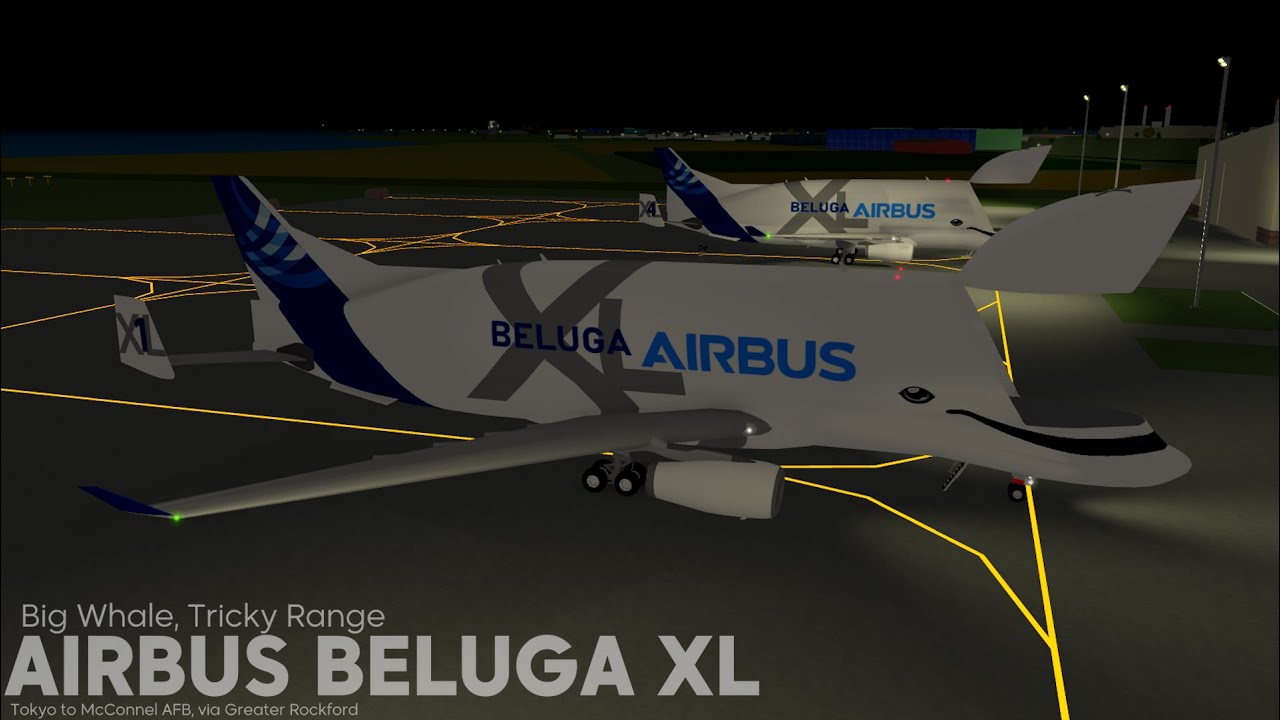 Big Whale, Tricky Range - AIRBUS A330-743 Beluga XL Flight | Pilot Training Flight Simulator [PTFS]