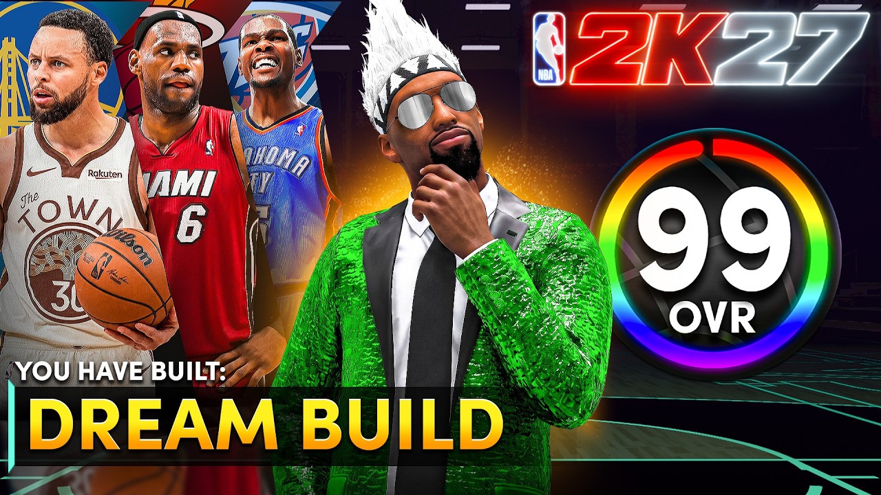 Я создал &laquo;идеальный&raquo; билд в NBA 2K27!