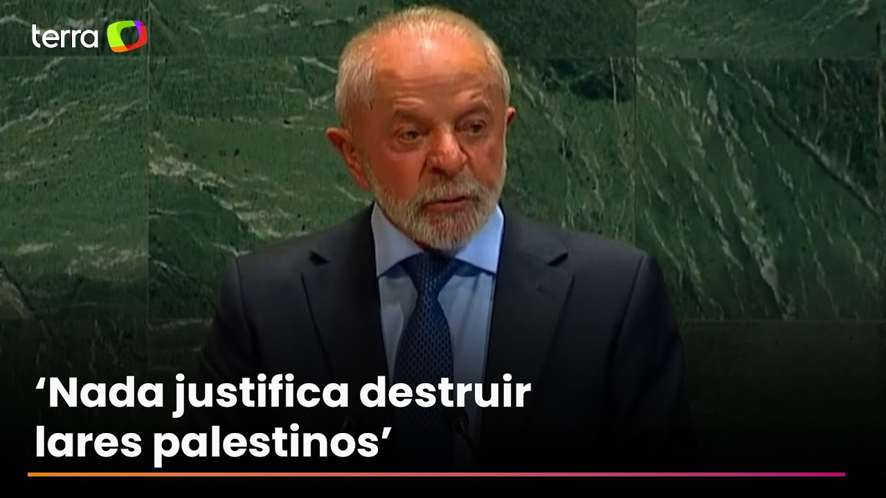 Na ONU, Lula afirma que há ‘genocídio’ em Gaza e diz que Israel faz ‘matança de civis’