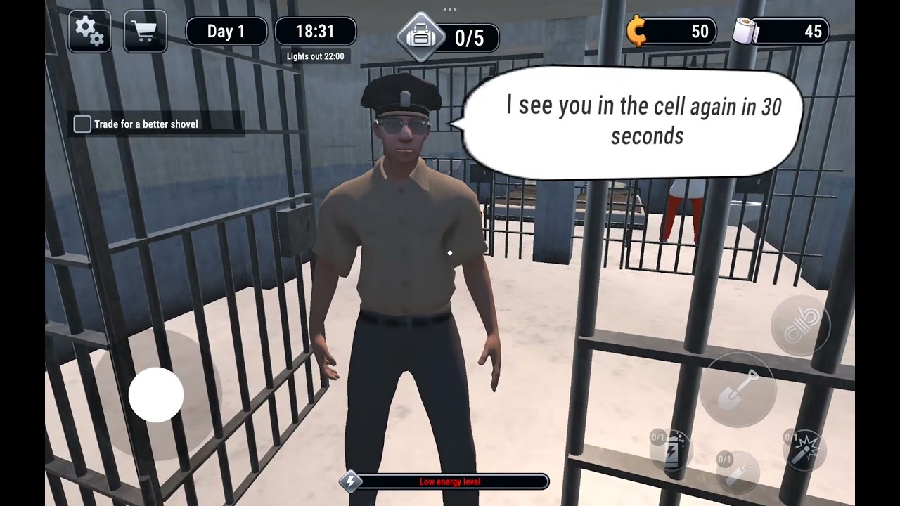 Prision escape simulator 