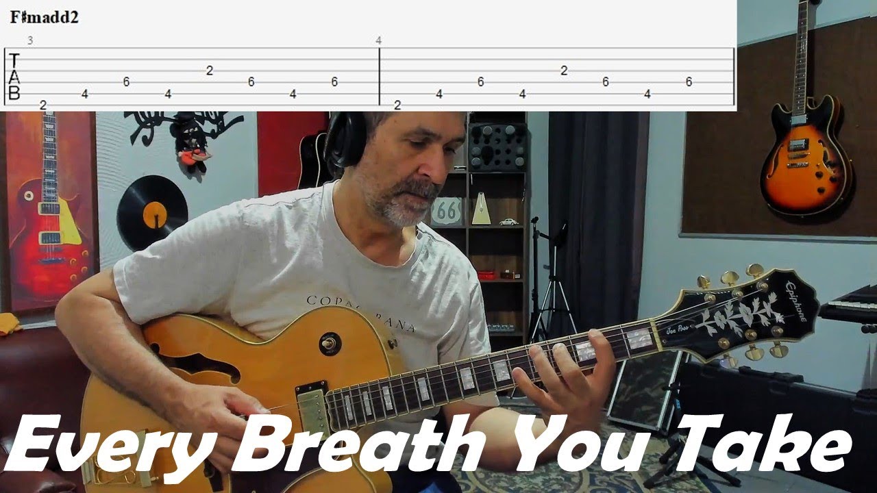 Every Breath You Take com TAB | Fácil Acordes e Palhetada Correta