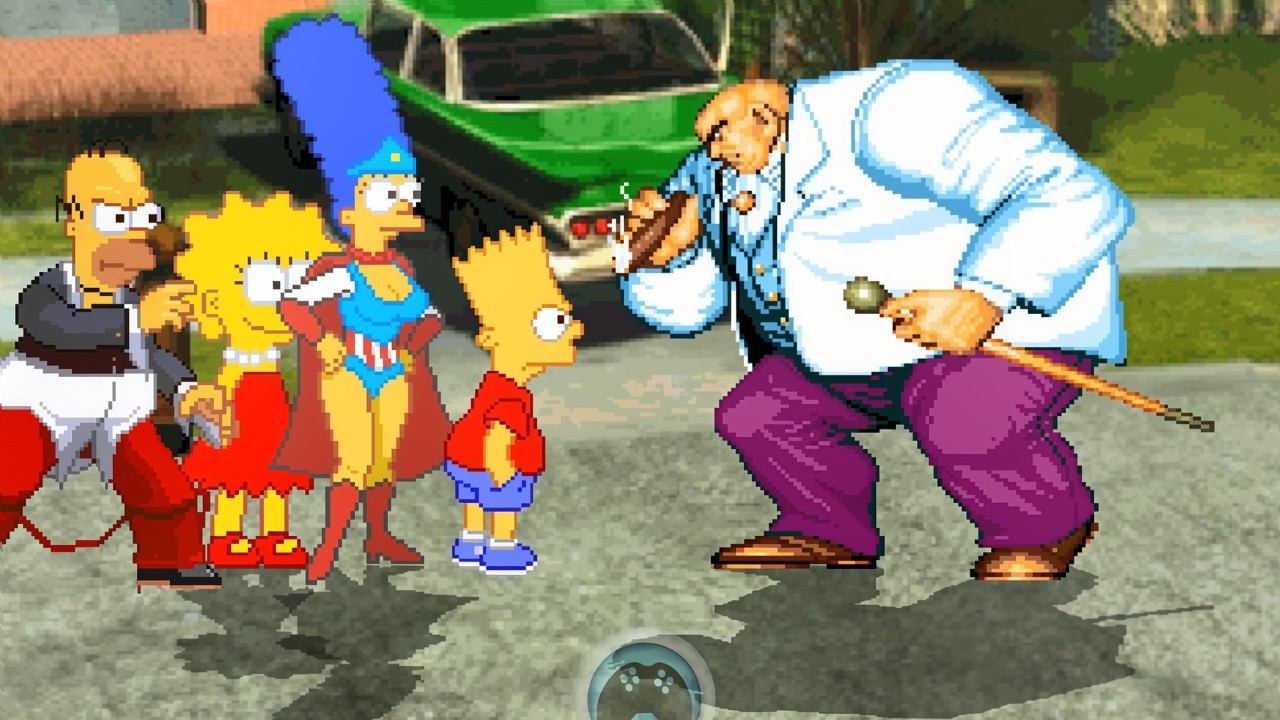 THE SIMPINSONS vs KINGPIN SF2