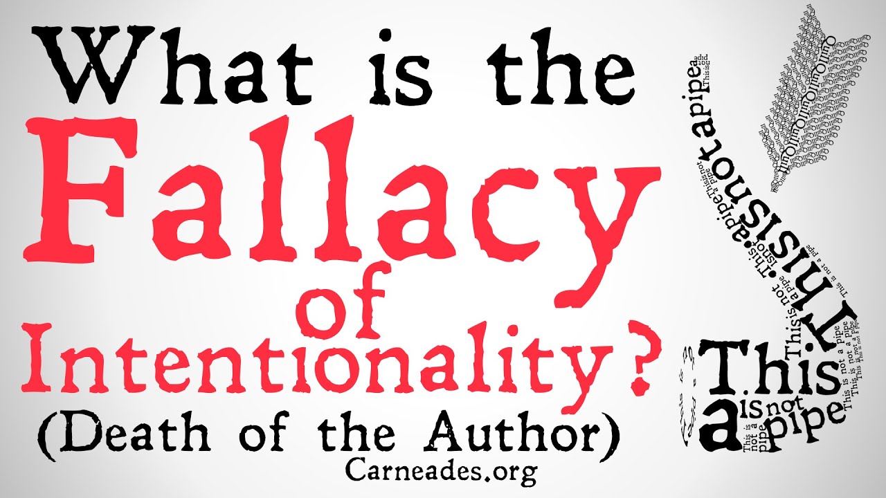 What is the Paradox of Intentionality? (Death of the Author)