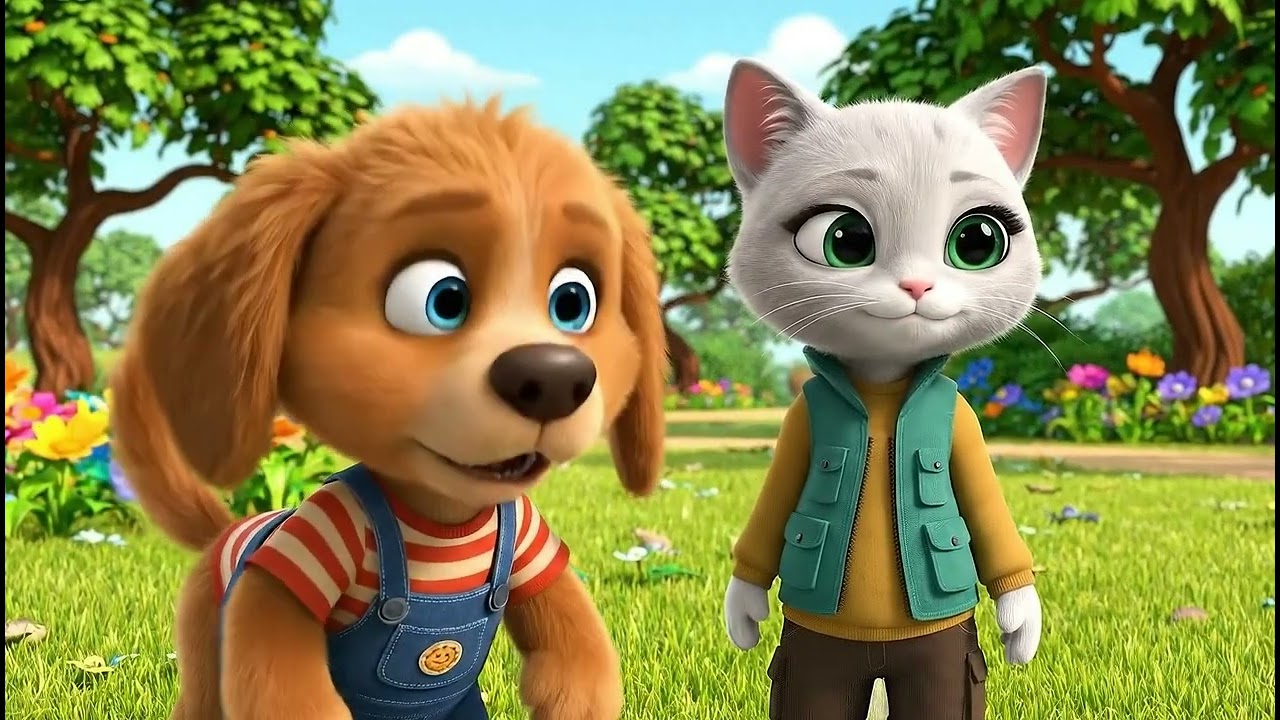 Lucy and her cat Kiko's lesson in teamwork, part 3. - The Big Rescue