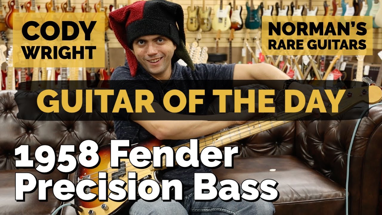 Guitar of the Day: 1958 Fender Precision Bass | Special Guest: Cody Wright