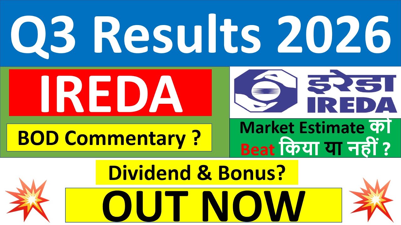 IREDA q3 results 2026 | IREDA results today | IREDA Share News | IREDA Share latest news today