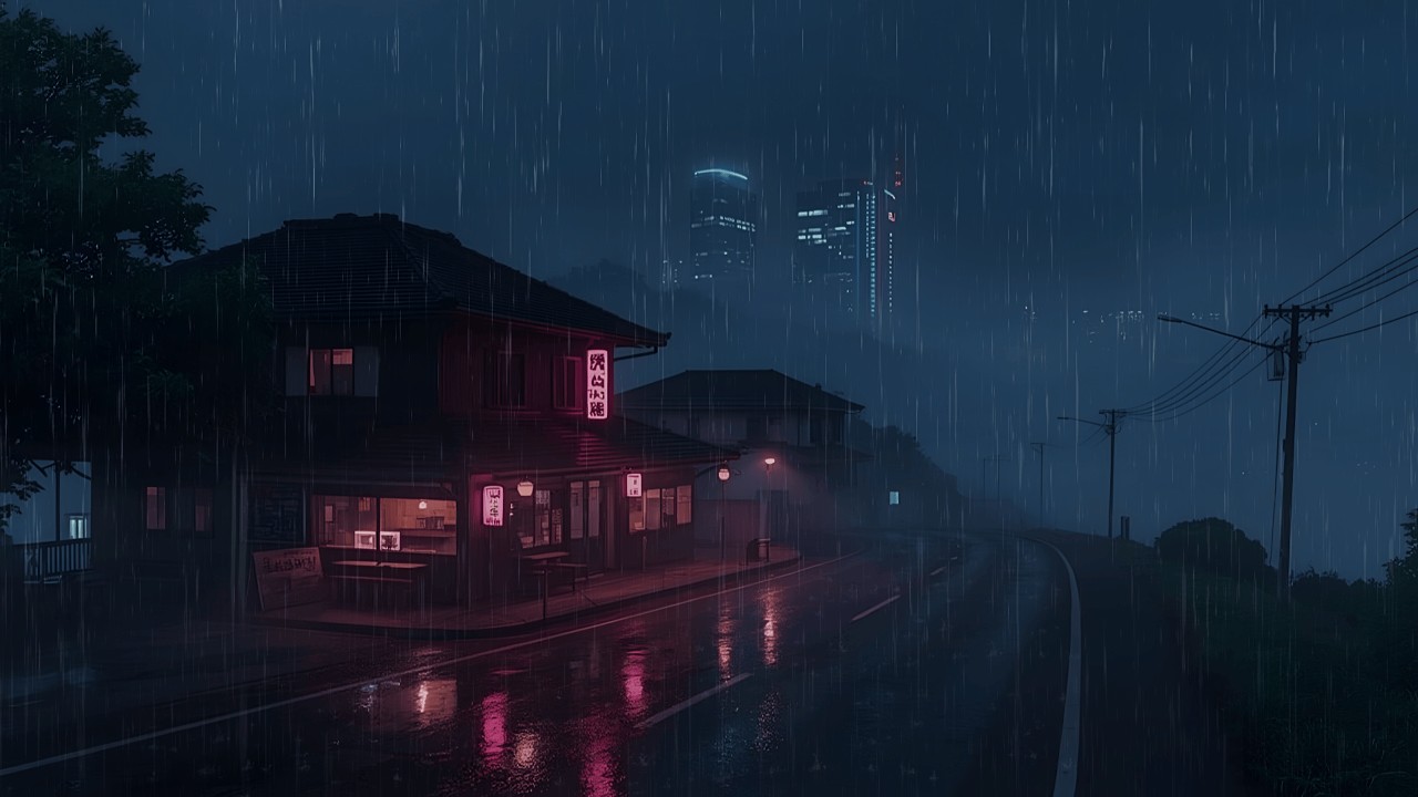 Rainy Lofi Ambience 🌧️ Chill Lofi Beats | Study, Sleep, Focus